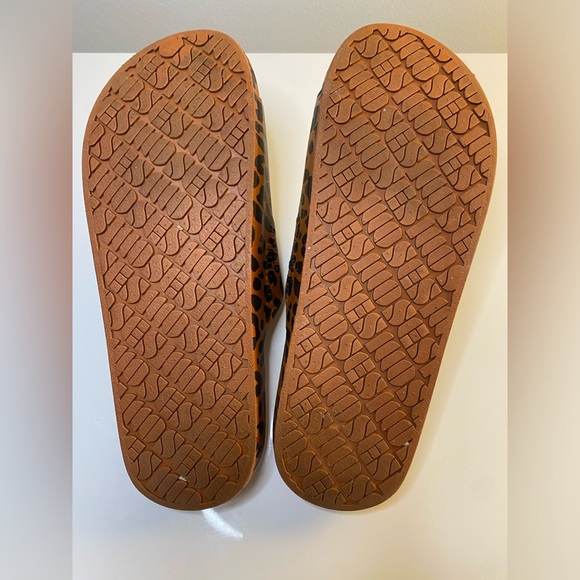 FREEDOM MOSES LEOPARD PRINT RUBBER SANDALS - Picture 2 of 4